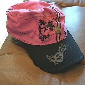 NWOT Pink Punk Hat